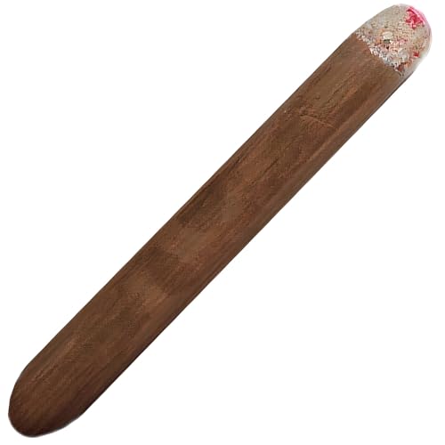 Brown Fake Puff Cigar Costume Accessory - 4.5", 1 Count - Durable & Realistic - Ideal For Themed Parties & Theatrical Performances