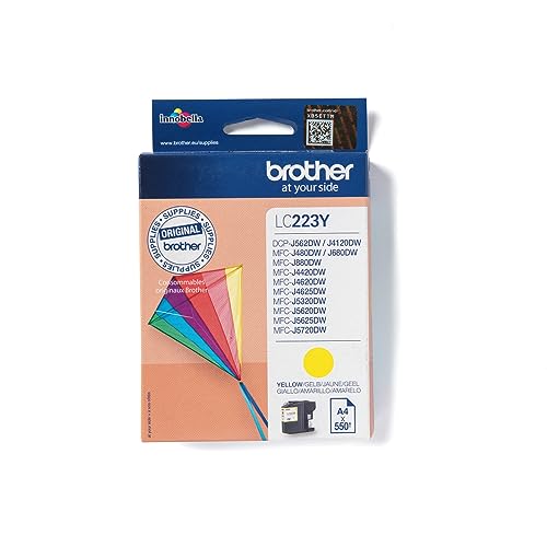 (-30%) Brother Original Tintenpatrone LC-223Y gelb DCP-J562DW, DCP-J4120DW, MFC-J480DW, J680DW, 880DW, J4420DW, J4620DW, J4625DW, J5320DW, J5620DW, J5625DW, J5720DW