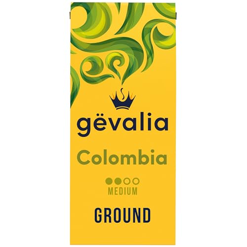 Gevalia Colombia Medium Roast Ground Coffee, 12 oz BagStarbucks Ground Coffee, Dark Roast Hot or Iced Coffee, Caffè Ve