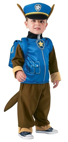 Rubies Paw Patrol Chase Kid's Costume for Themed Parties and Halloween, Small