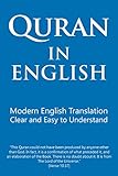 Quran In English Modern English Translation Clear And Easy To Understand English Edition