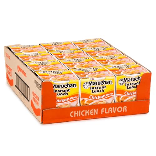 Maruchan Instant Lunch Chicken Flavor, 2.25 Ounce (Pack of 12)