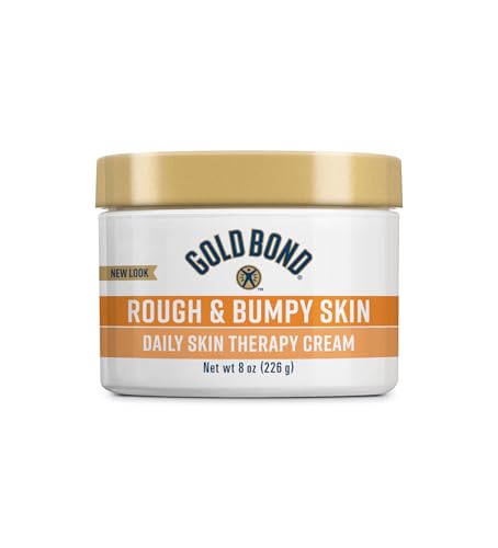 Gold Bond Rough & Bumpy Daily Skin Therapy Cream, 8 oz., With 7 Moisturizers & 3 Vitamins