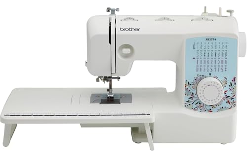 Brother Sewing and Quilting Machine, XR3774, 37 Built-in Stitches, Wide Table, 8 Included Sewing Feet