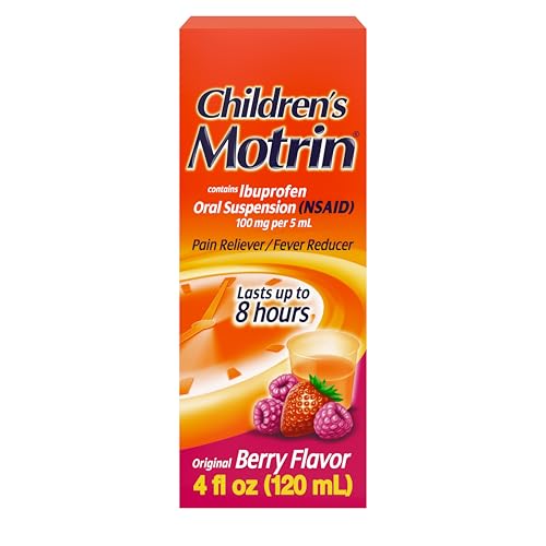Childrens Motrin Oral Suspension Ibuprofen Berry 4oz