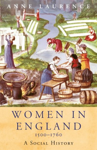 Women In England 1500-1760 (By: Anne Laurence) cover