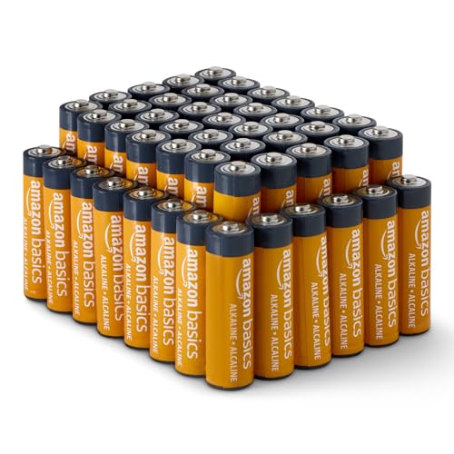 Amazon Basics AA Performance Alkaline Batteries 48-Count