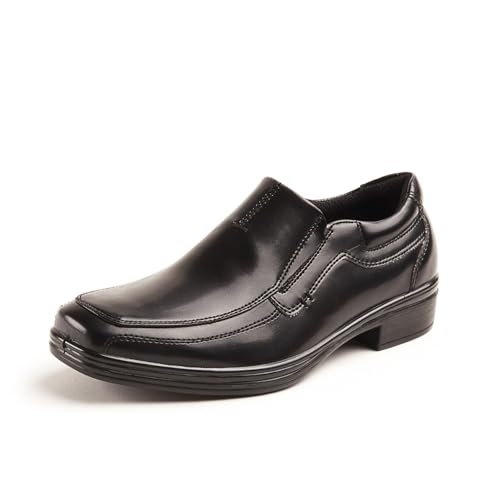 Deer Stags Boys' Wise Dress Comfort Slip-On Loafer / Black / 12.5 Little Kid / Medium