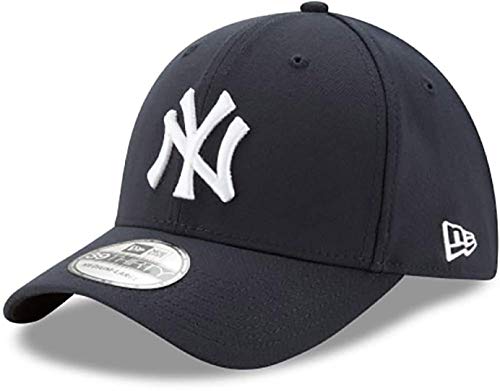 MLB New York Yankees Team Classic Game 39Thirty Stretch Fit Cap, Blue, Large/X-Large