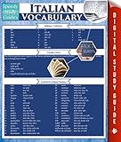 Italian Vocabulary Speedy Study Guides Italian Edition