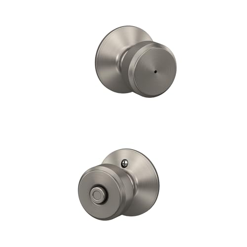 F40 Bwe 619 Bowery Door Knob Bed And Bath Privacy Lock Satin Nickel