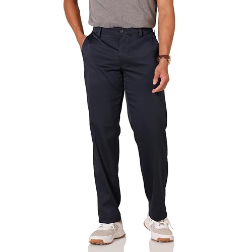 Amazon Essentials Men's Classic-Fit Stretch Golf Pant (Available in Big & Tall), Navy, 36W x 32L