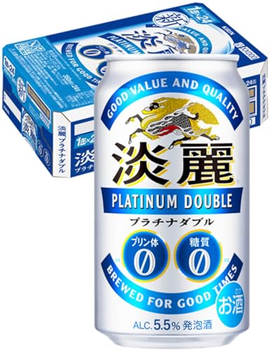 キリンビール 淡麗プラチナダブル 350ml×24の画像