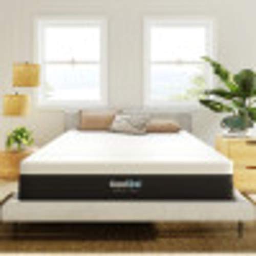 COOL GEL 12 Inch Queen Memory Foam Mattress Medium Firm, Queen Size Memory Foam Mattress Cooling, Made in The USA, 12" Depth with Pressure Relief, CertiPUR-US Certified No Fiberglass, CoolGel Bed