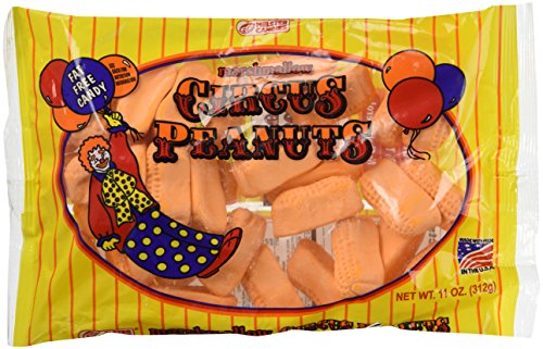 Melster Candies - Classic Marshmallow Circus Peanut Candies - Fat Free, Iconic and Nostalgic Sweet Treats - 11 oz. Bags - 2 Pack