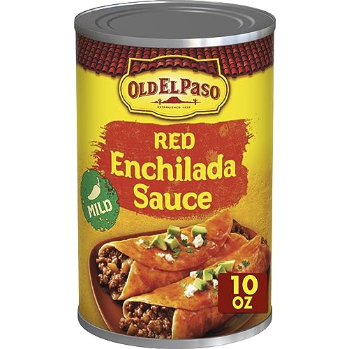 Old El Paso Mild Red Enchilada Sauce, Meal Prep, 10 oz
