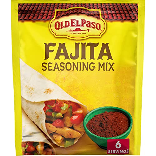 Old El Paso Fajita Seasoning Mix, Meal Prep, Spices and Seasonings, 1 oz Packet