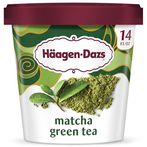 Haagen-Dazs, Green Tea Ice Cream, 14 fl oz (Frozen)
