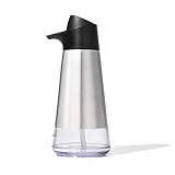 OXO Good Grips Easy Press Stainless Steel Soap Dispenser
