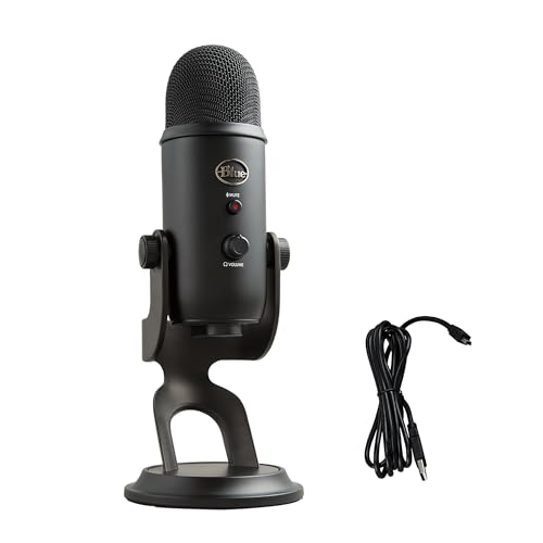 Logitech Blue Yeti USB Microphone Blackout