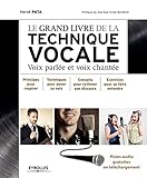 Le Grand Livre De La Technique Vocale Voix Parle Et Voix Chante Principe Pour Respirer Techniques Pour Poser Sa Voix Conseils Pour Rythmer Son Discours Se Faire Entendre Le Grand Livre De