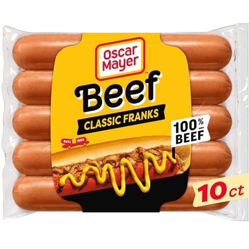 Oscar Mayer Classic Beef Franks Hot Dogs, 10 ct Pack