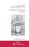 La Notion Dautorit En Droit Auctoritas