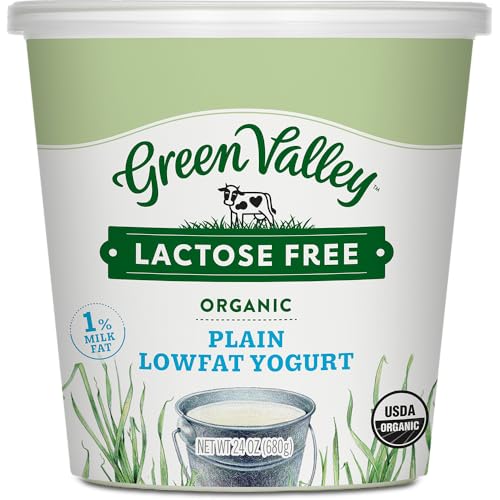Green Valley Lactose Free Organic Lowfat Plain Yogurt, 24 Ounce
