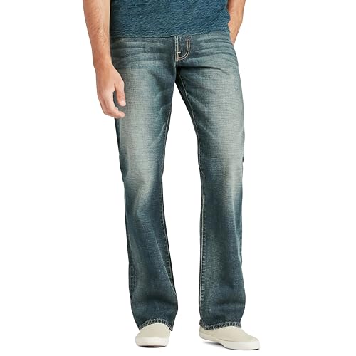 Lucky Brand mens 181 Relaxed Straight Jeans, Ol Wilder Ranch, 38W x 32L US