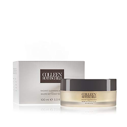 COLLEEN ROTHSCHILD Radiant Cleansing Balm | Deeply Cleanses, Soothes, Removes Makeup & Impurities | Restores Luminosity | Calms & Decongests | Combats Dehydration (3.3 fl oz)