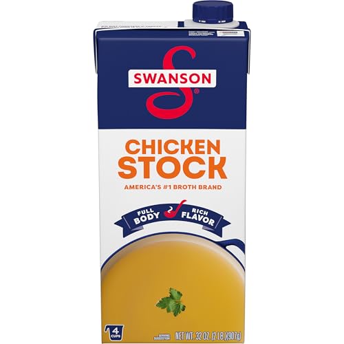 Swanson 100% Natural, Gluten-Free Chicken Stock, 32 Oz Carton