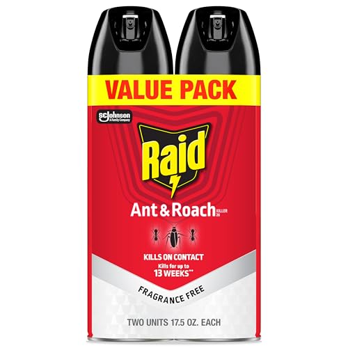 Raid Ant And Roach Killer Fragrance Free Bug Killer For Home Use