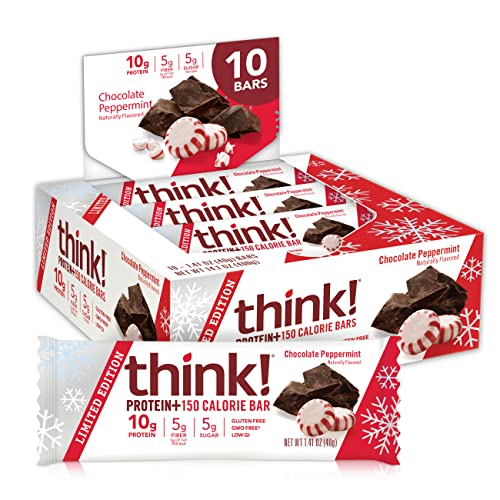Think! Protein Bars with Chicory Root Fiber 10 Count