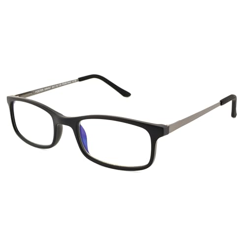 Foster Grant mens Kramer E.readers™ Reading Glasses Rectangular Blue Light Filtering GlassesNoCry Blue Light Blocking