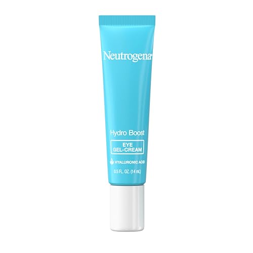 Neutrogena Hydro Boost Under Eye Cream, with Purified Hyaluronic Acid, Keeps Under Eye Area Looking Smooth & Hydrated, Fragrance Free and Non-Comedogenic, 0.5 oz
