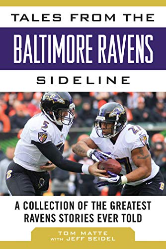 Tales from the Baltimore Ravens Sideline book cover