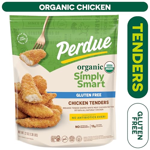 Perdue Simply Smart Organics Breaded Chicken Breast Tenders Gluten Free, 22 oz. (Frozen)