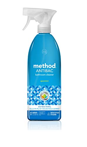Method Antibacterial Bathroom Cleaner, Spearmint, Removes Mold + Mildew stains, 28 Fl OzL&#x27;AVANT Collective Multipu