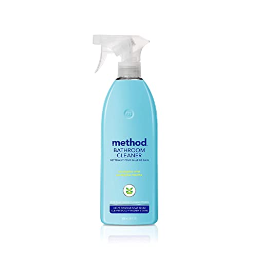 Method Bathroom Cleaner, Removes Mold + Mildew Stains, Eucalyptus Mint, 28 Fl Oz