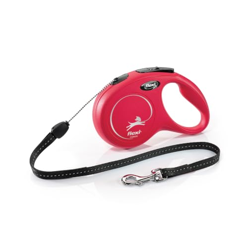 (-44%) flexi Classic S Hunde Roll-Leine, 8m Seil, rot