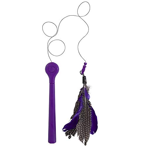 SmartyKat Feather Whirl Electronic Motion Cat Toy