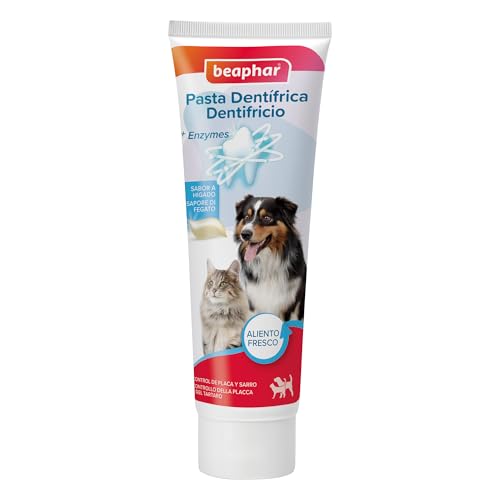 Beaphar Pasta Dentífrica Enzimática sabor carne 100 g