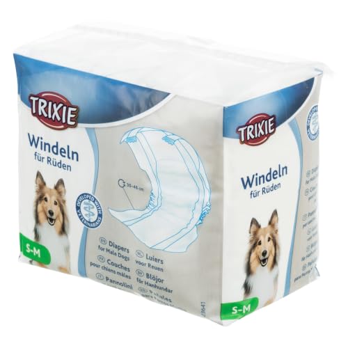 (-53%) TRIXIE Hundewindeln für Rüden Gr. S–M, 12 St., 30–46 cm Taillenumfang