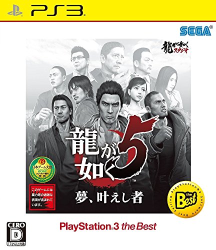 龍が如く人気ランキング:あなたの思い出のゲームは?・人気投票 2位 龍が如く5の画像