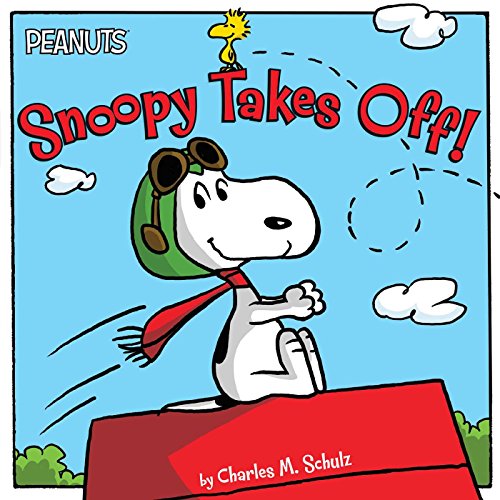 Snoopy Takes Off! book cover
