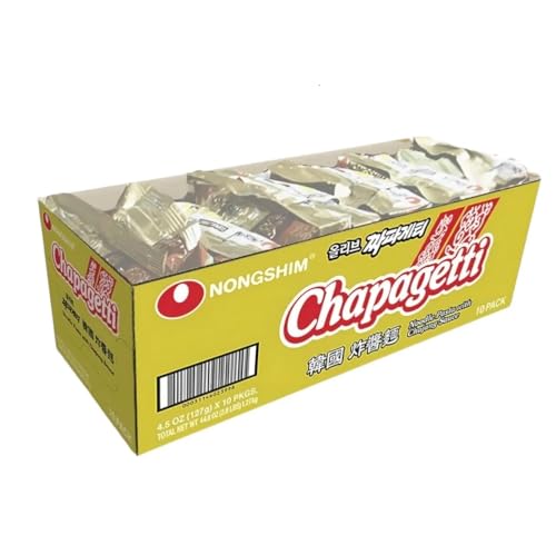 Nongshim Chapagetti Chajang Noodle, 4.5 Ounce (Pack of 10)
