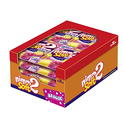 🔥 STARKER PREIS (-44%) nimm2 soft Brause, vegane Kaubonbons mit Brausefüllung - 20 x 195 g