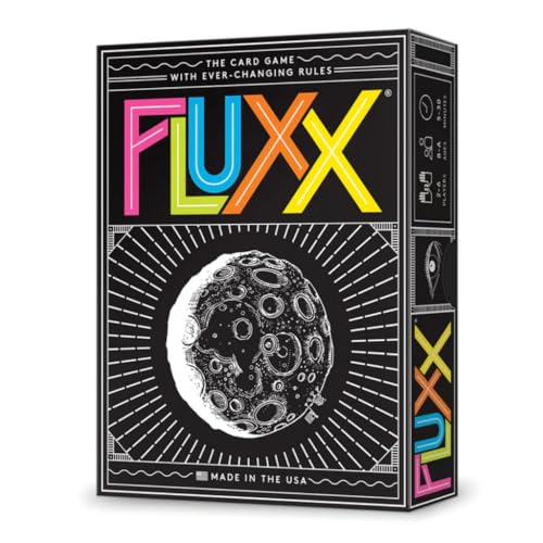 Looney Labs Fluxx 5.0 Card Game Fun, Fast-Paced, Ever-Changing Rules, Perfect for Family Game Night and Parties