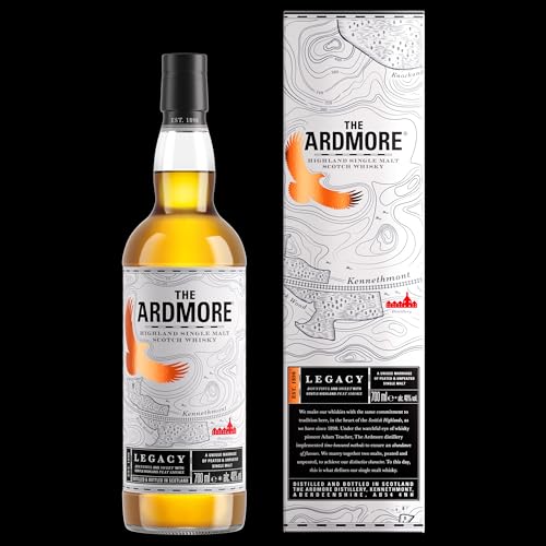 (-32%) Ardmore the Ardmore Legacy | Highland Single Malt Scotch Whisky | mit Geschenkverpackung | 40% Vol | 700ml Einzelflasche | In verschiedenen Varianten erhältlich