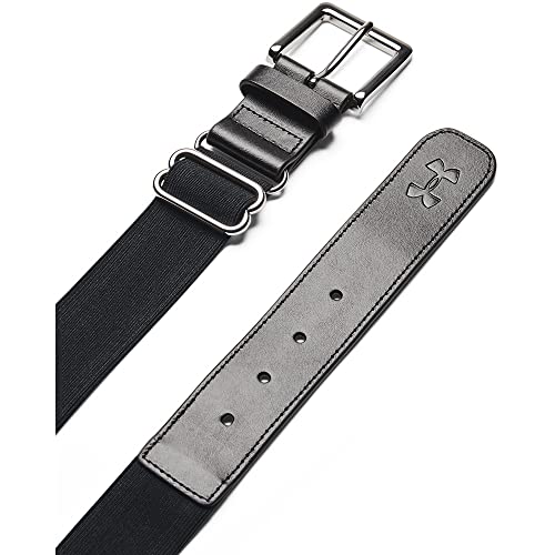 Under Armour Men's UA Baseball Belt OSFA Black